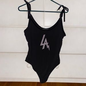Black bodysuit
